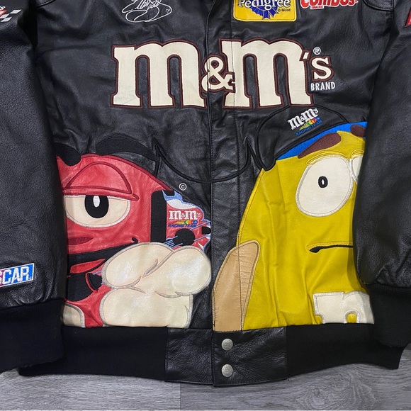 JEFF HAMILTON M&M’s NASCAR JACKET LARGE - Picture 3 of 6